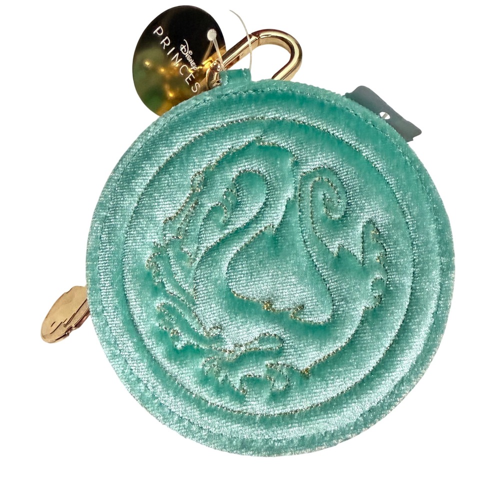 Disney Princess Mulan Bath & Body Works Round Coin Pouch Bag Charm Dragon NWT